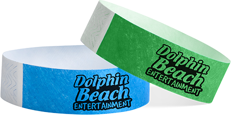 Dolphin-beach-entertainment-tyvek-wristbands Dolphin-beach-entertainment-tyvek-wristbands