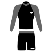 supertube dolphin beach yes rash shirt boardshort men Rash Shirt, Boardshorts